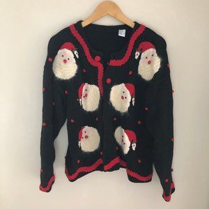 UO Renewals Ugly Christmas Sweater | Santa